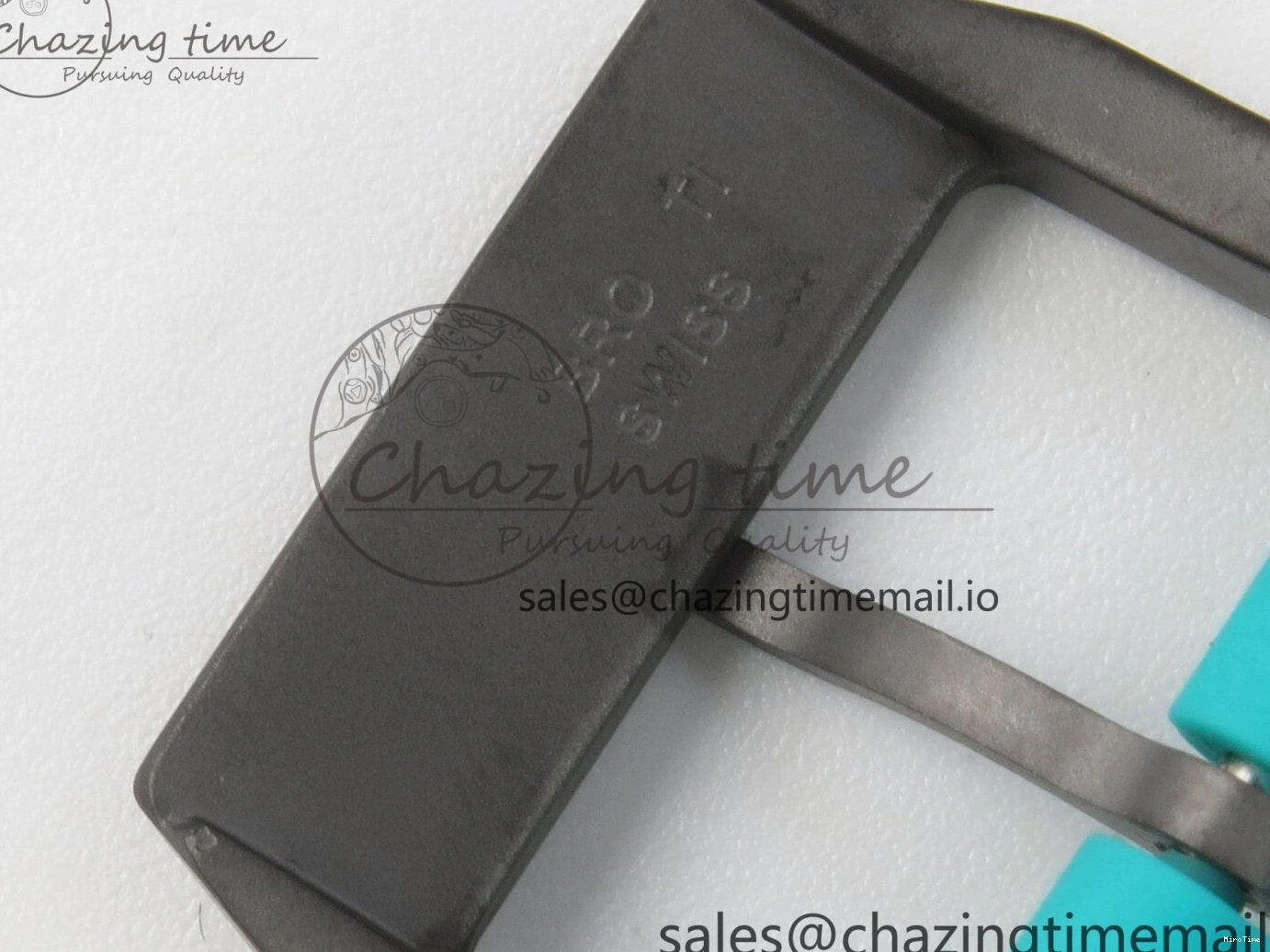 MIROTIME 0419 Pilot Mark XX BLSF 1:1 Best Edition Black Blue Dial on Blue Rubber Strap MIYOTA Sleek 6989